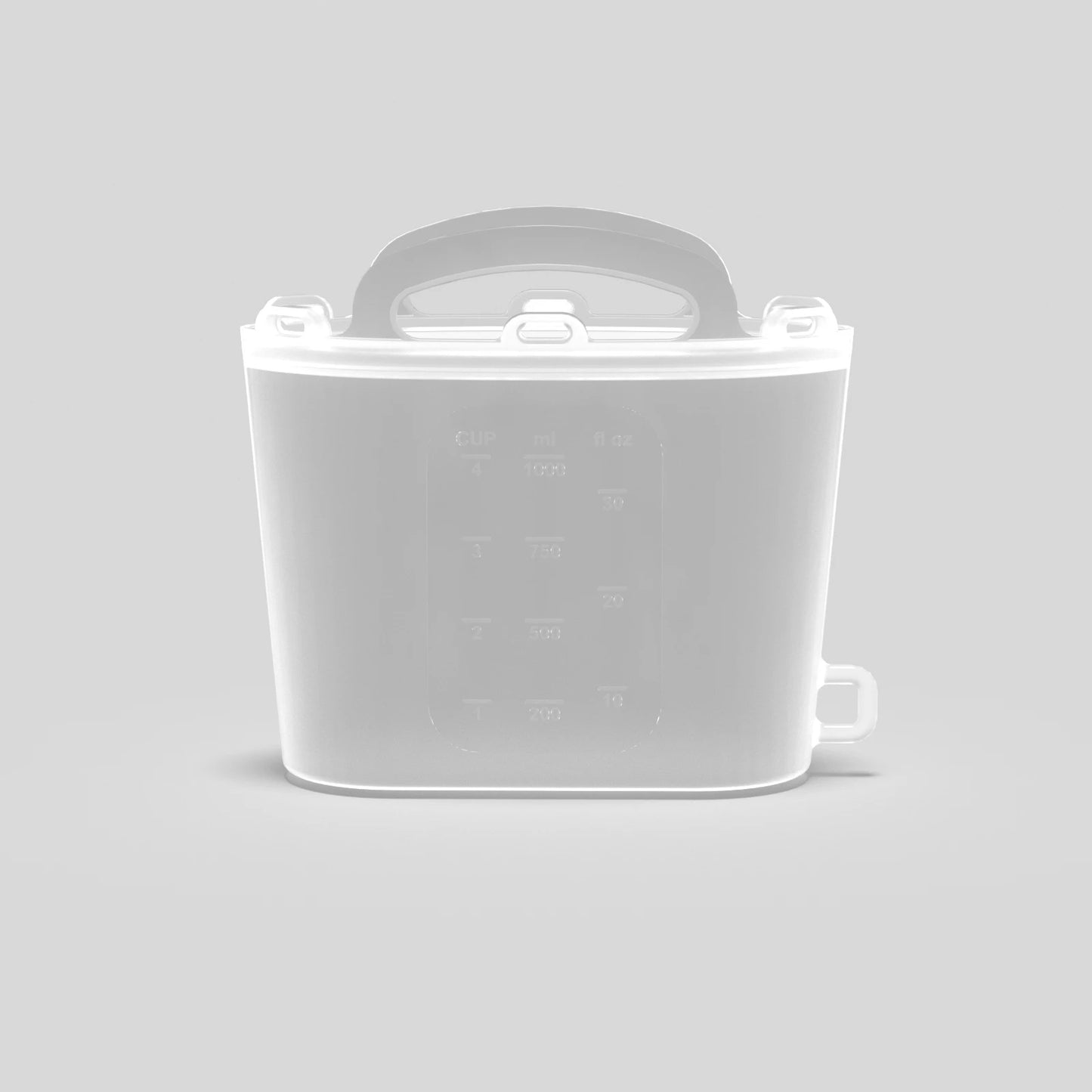 Silicone Self Sealing Freezer Bag Leakproof Reusable Food Storage Picnic