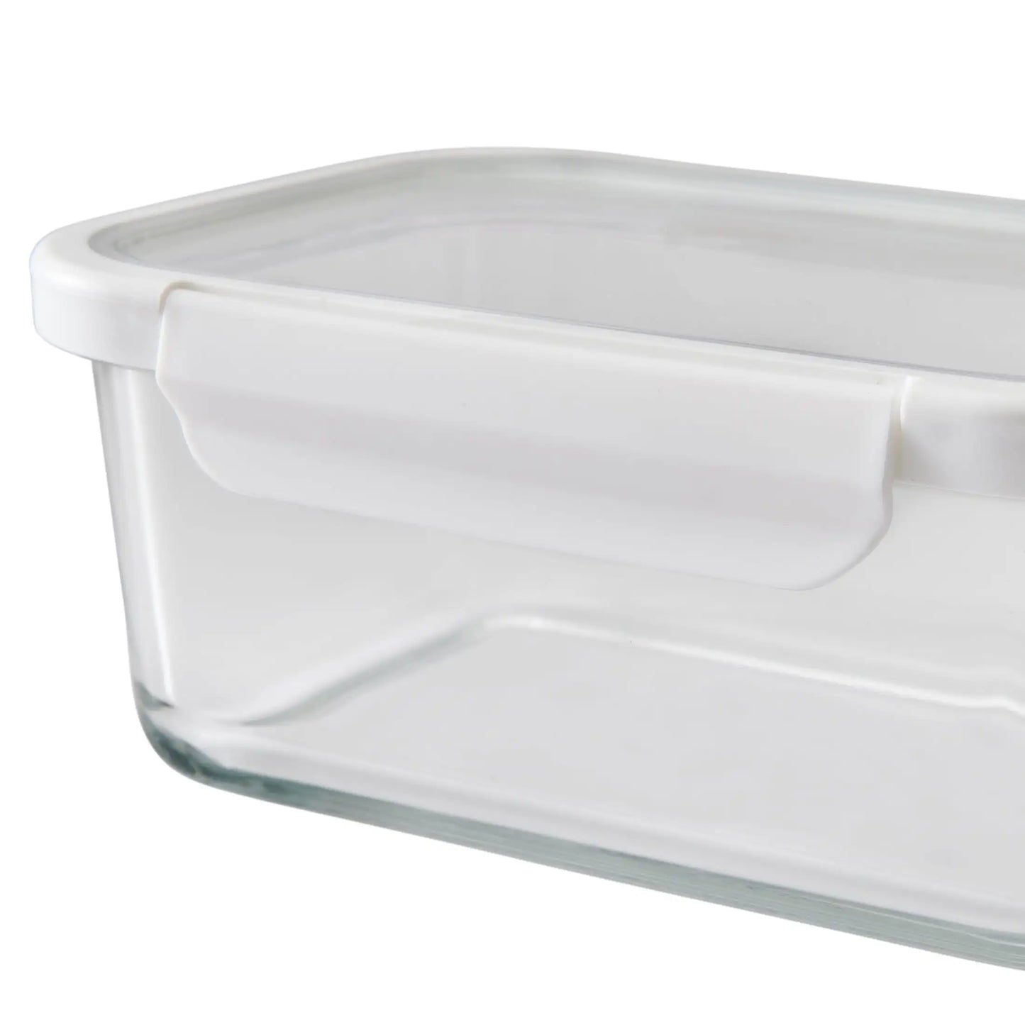 Rectangular Glass Food Storage Containers With Tritan Lids