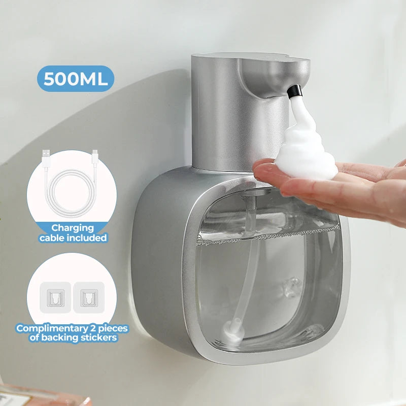 New Wall Mounted Automatic Foam Soap Dispenser Induction Sensor 500ml
