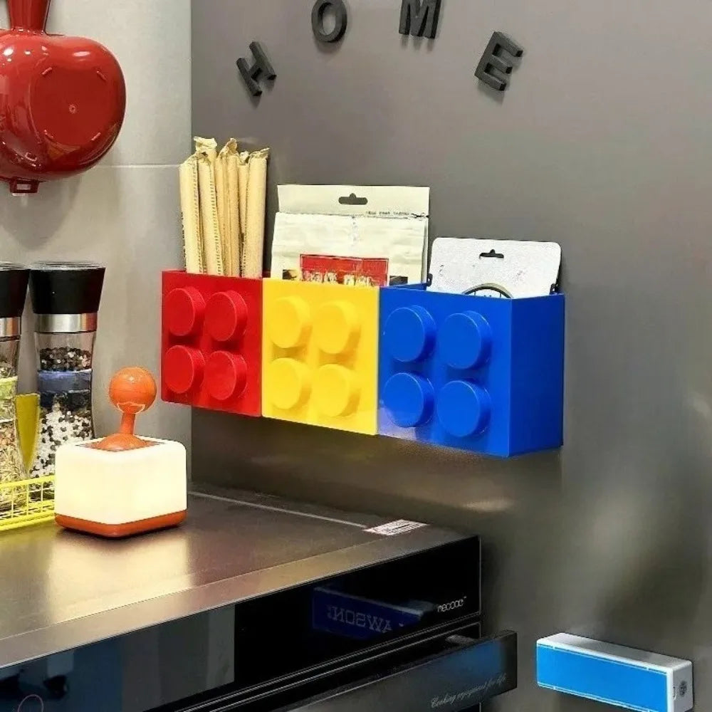 Magnetic Wall Mount Cling Film Storage Box For Refrigerator