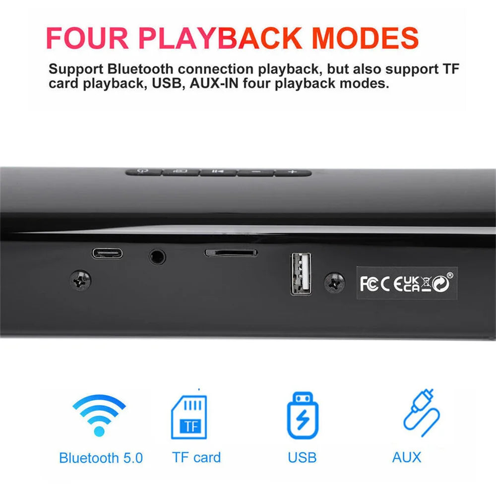 CURUK Home Theater Bluetooth Speaker System for TV and PC