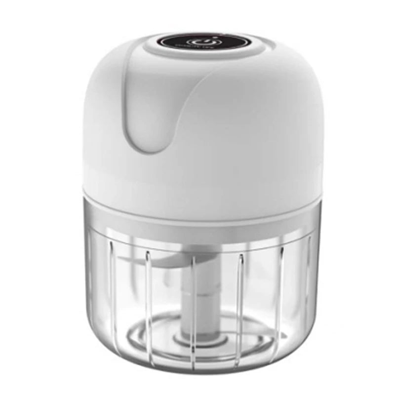 NOCCLILI Garlic Masher Crusher Electric Kitchen Chopper USB Portable