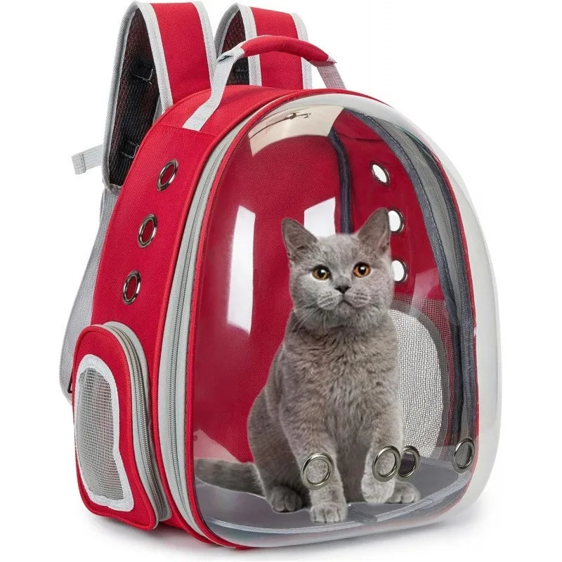 Breathable Space Pet Carrier Backpack for Cats and Small Dogs