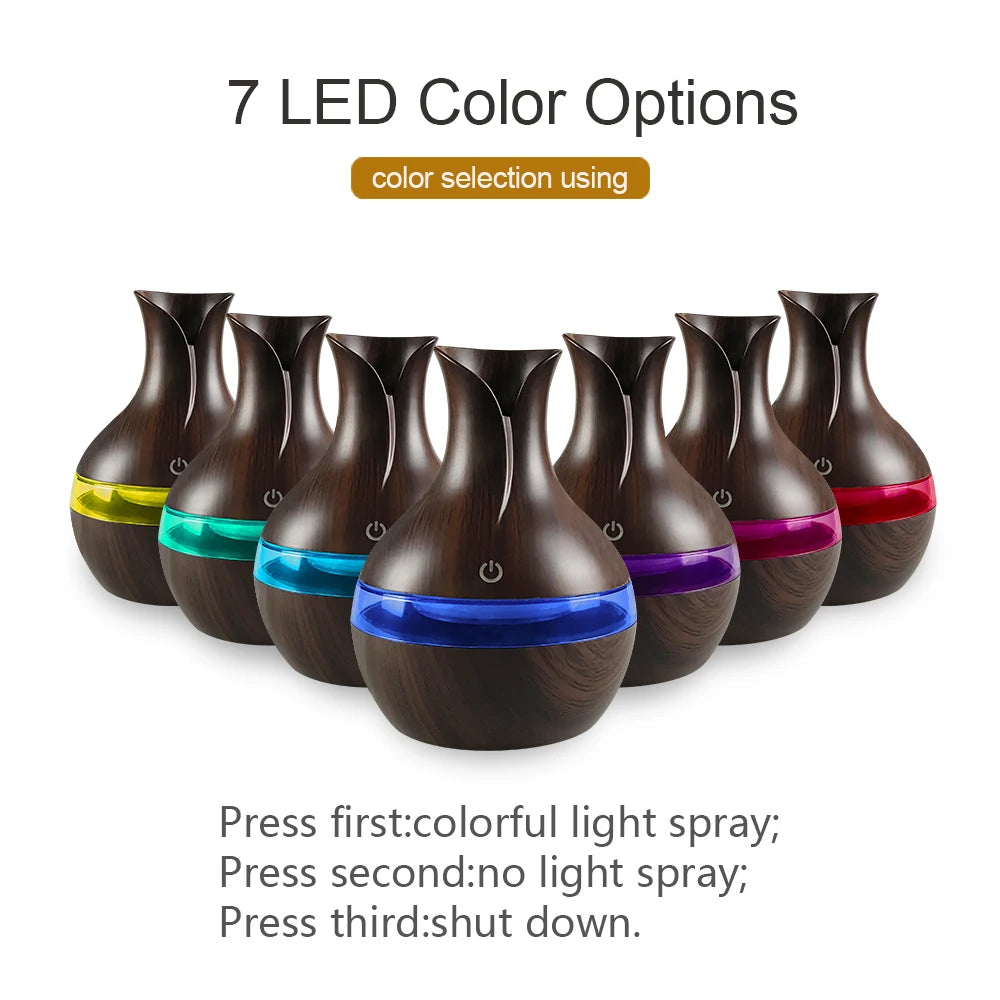 Miflame USB Aromatherapy Diffuser Humidifier For Desktop Use With Oils