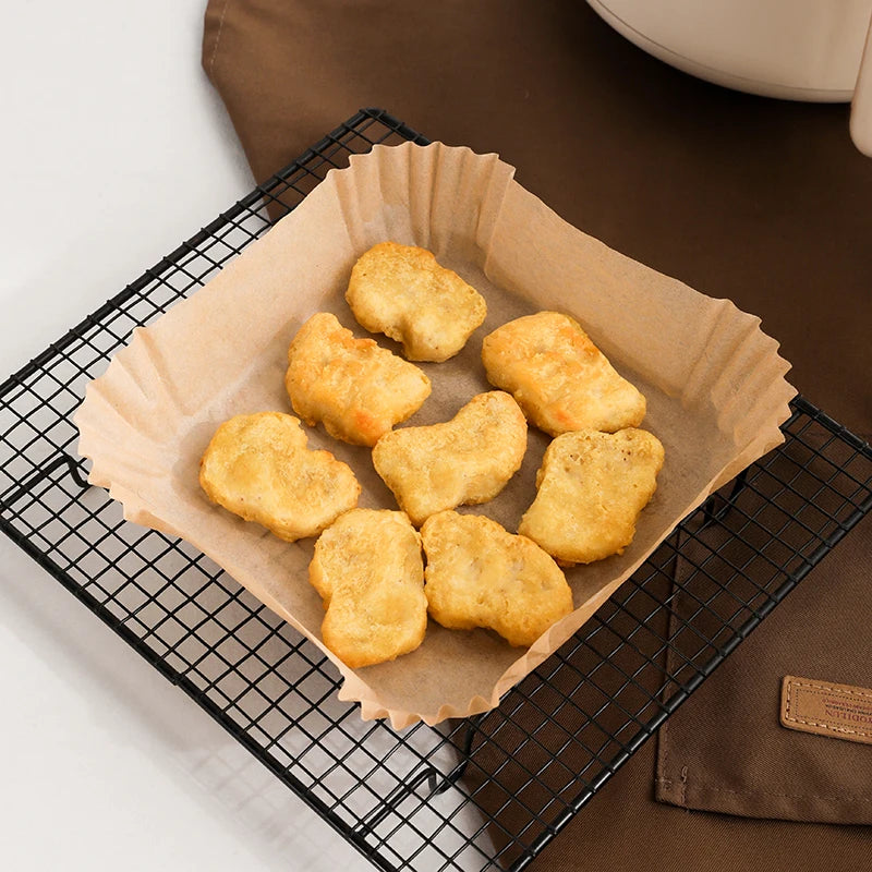 Disposable Air Fryer Parchment Paper Liners For Kitchen Baking Use