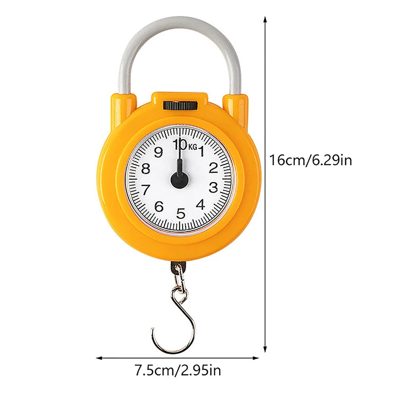 10kg Portable Hanging Scale For Kitchen And Luggage High Precision