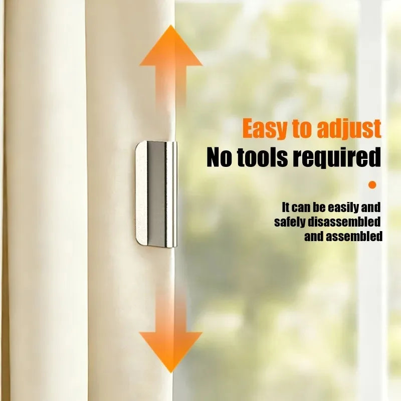 Strong Magnetic Curtain Clips For Light Blocking And Privacy
