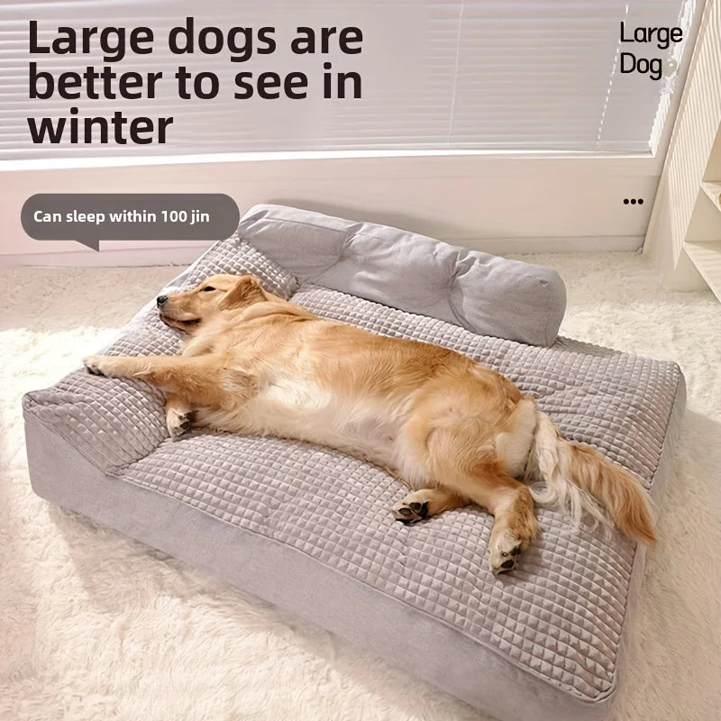 Cat Bed Pet Bed Non Slip Warm Soft Orthopedic Cushion