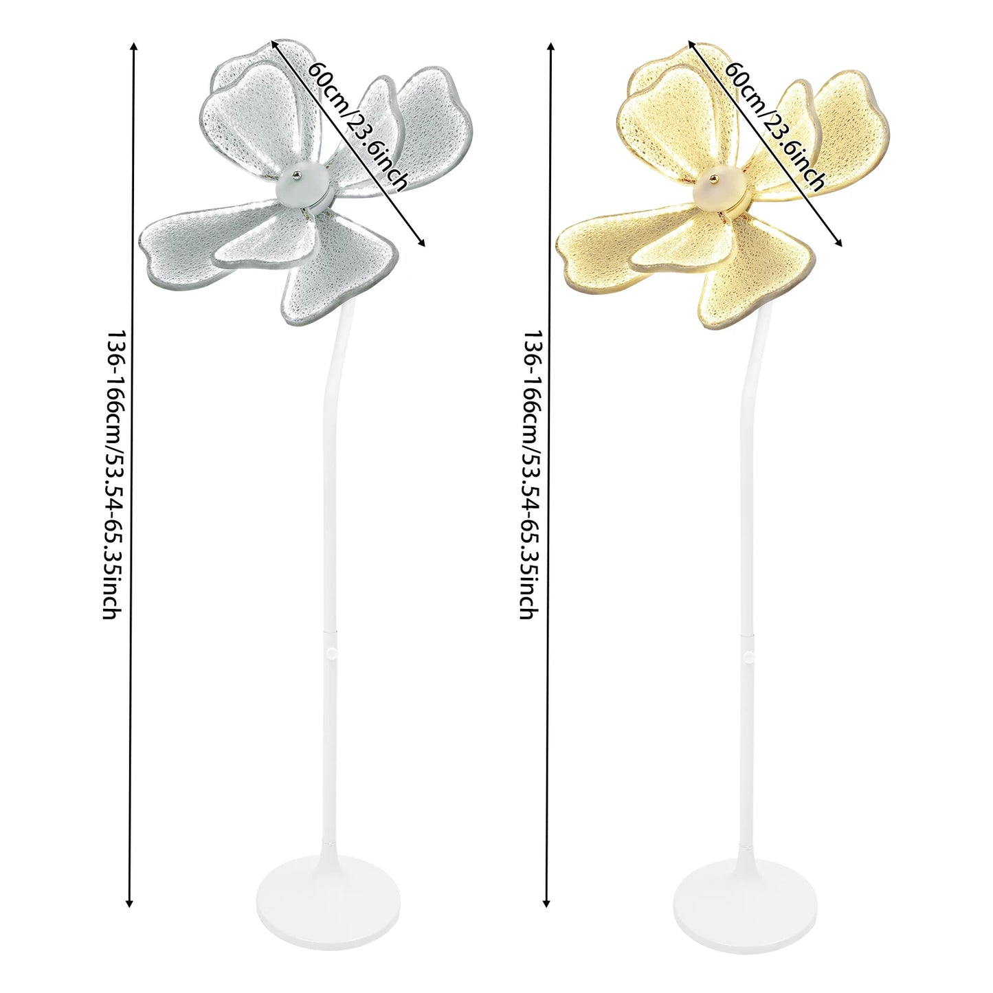 Three Pack 50W Wedding Flower Floor Lamp LED For Weddings