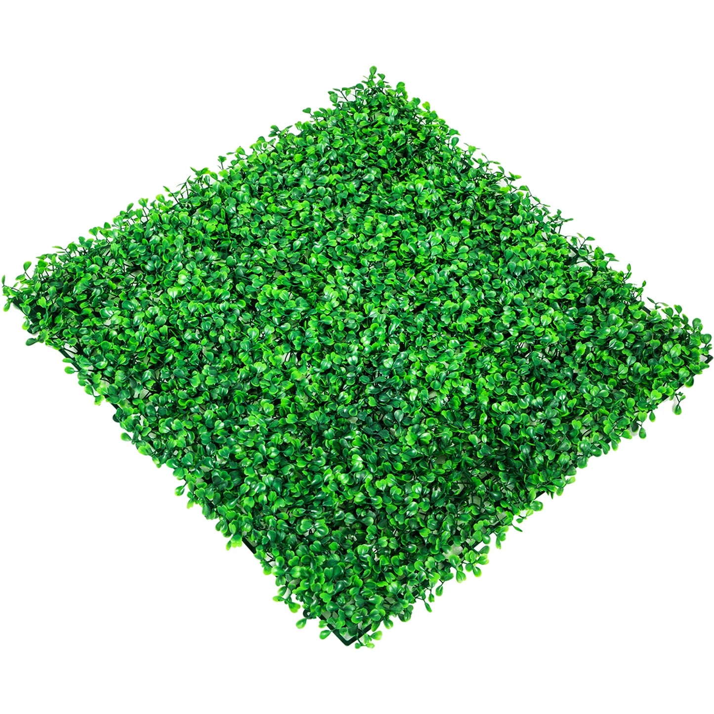 SucceBuy Boxwood Panels 12 Pack Artificial Hedge Wall Mat Backdrop