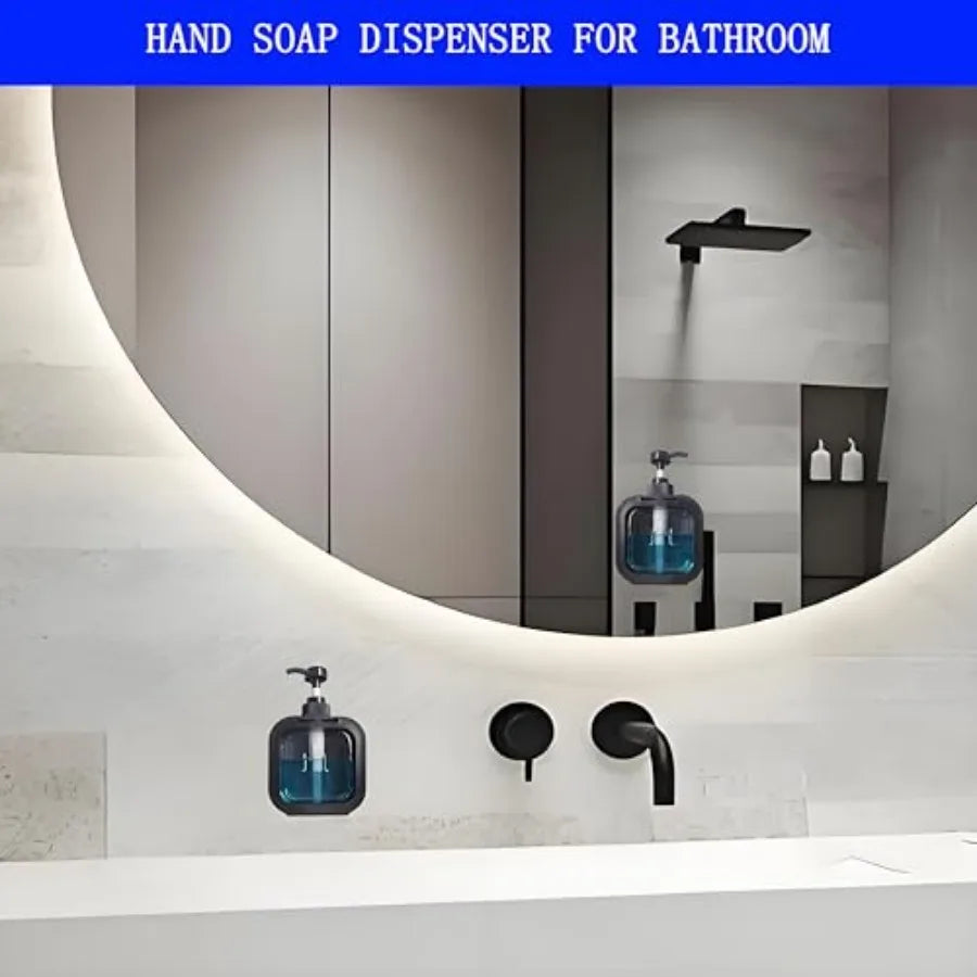 Stainless Steel Wall Mounted Soap Dispenser For Bathroom And Kitchen