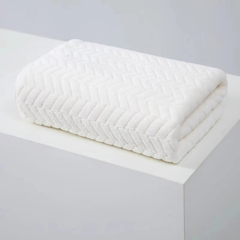 Thick Coral Velvet Bath Towels Absorbent Quick Dry Home Hotel