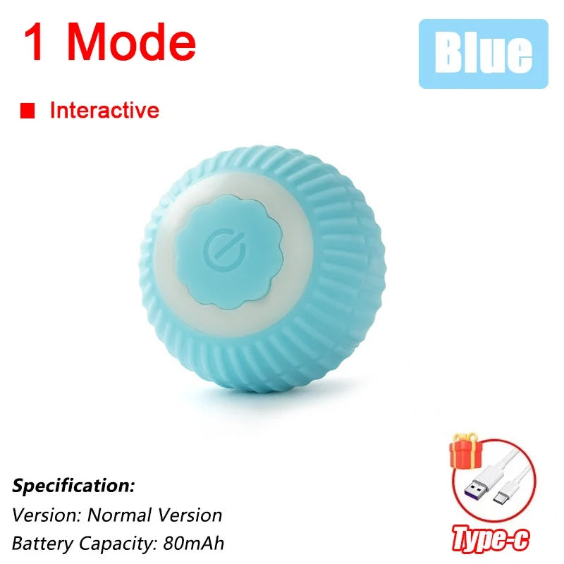 Cat Interactive Ball Toy Automatic Rolling Ball Pet Training Device