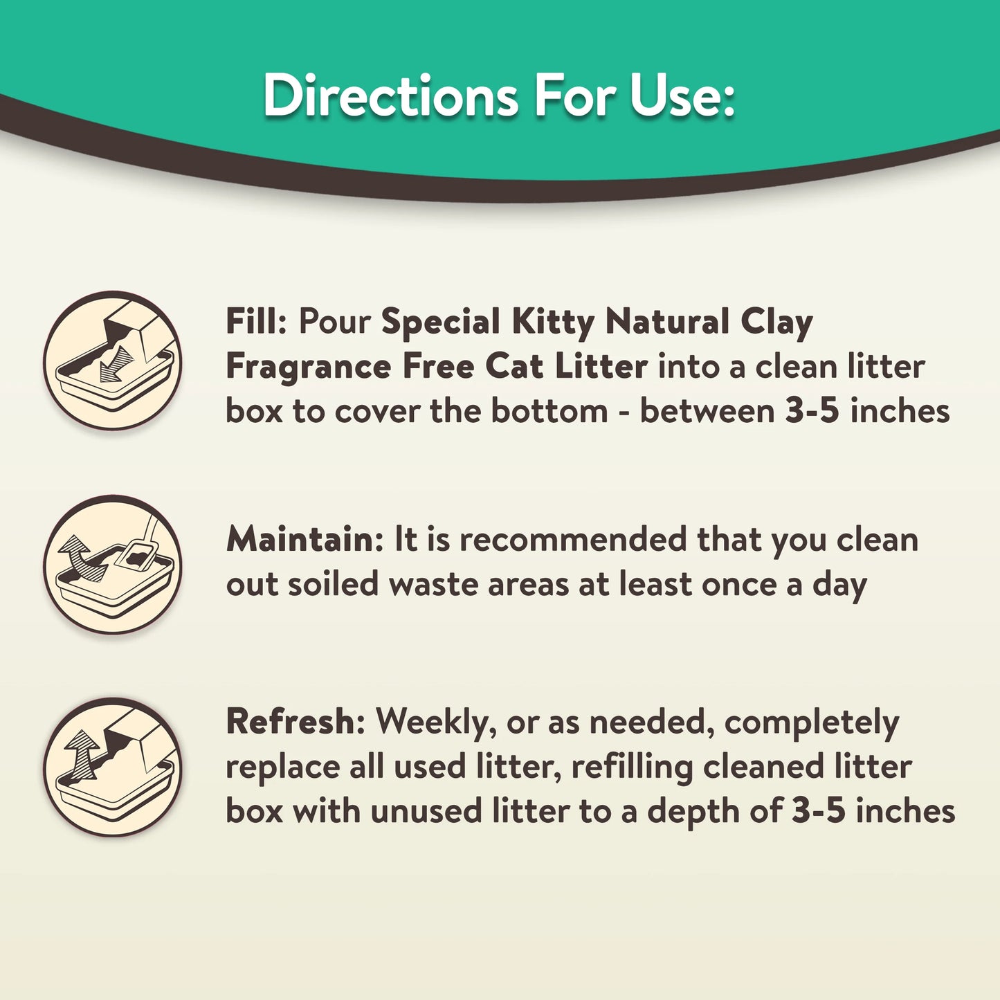 Clumping Clay Cat Litter With Fresh Scent For Odor Control