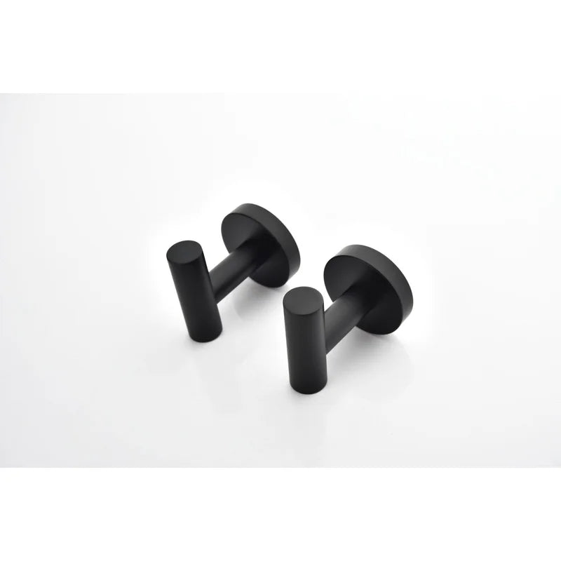 Wall Mounted 4 Pack Stainless Steel Towel And Coat Hooks