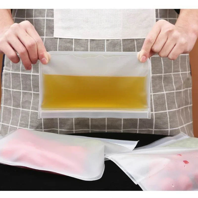 Silicone Food Storage Containers And Reusable Bags Leakproof Set
