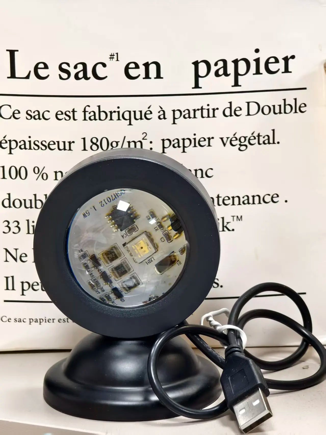 RGB Sunset Lamp Projector With Remote Control USB Night Light