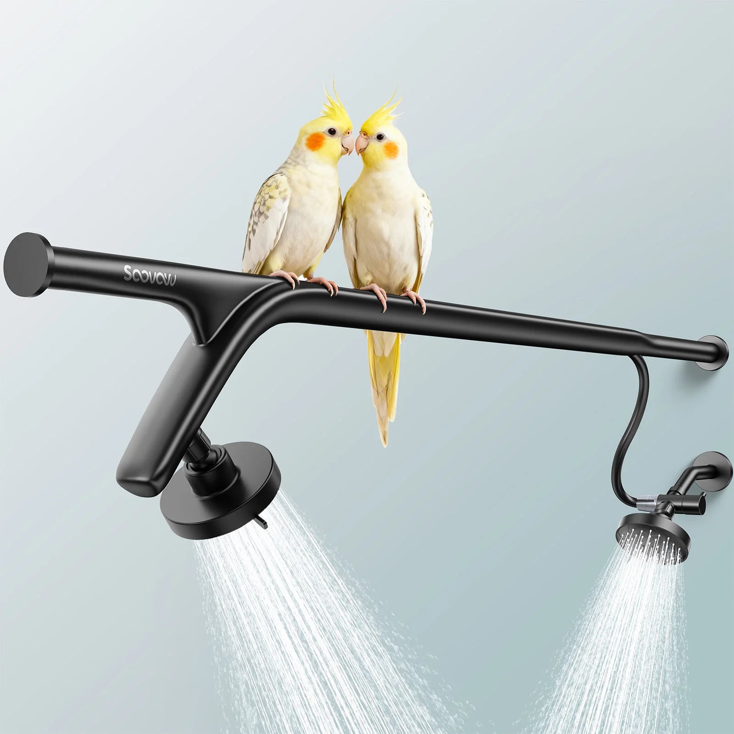 Tandem Shower Head For Couples Dual Shower Head System