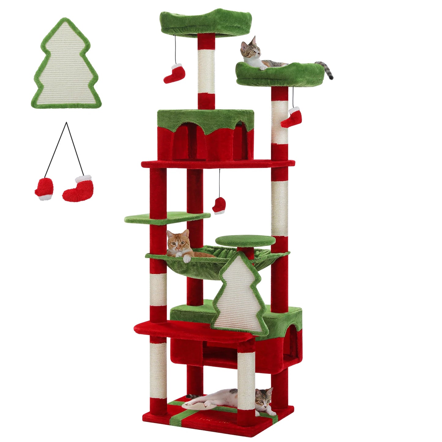 PAWZ Road Large Cat Tree And Tower Indoor Cats Playground