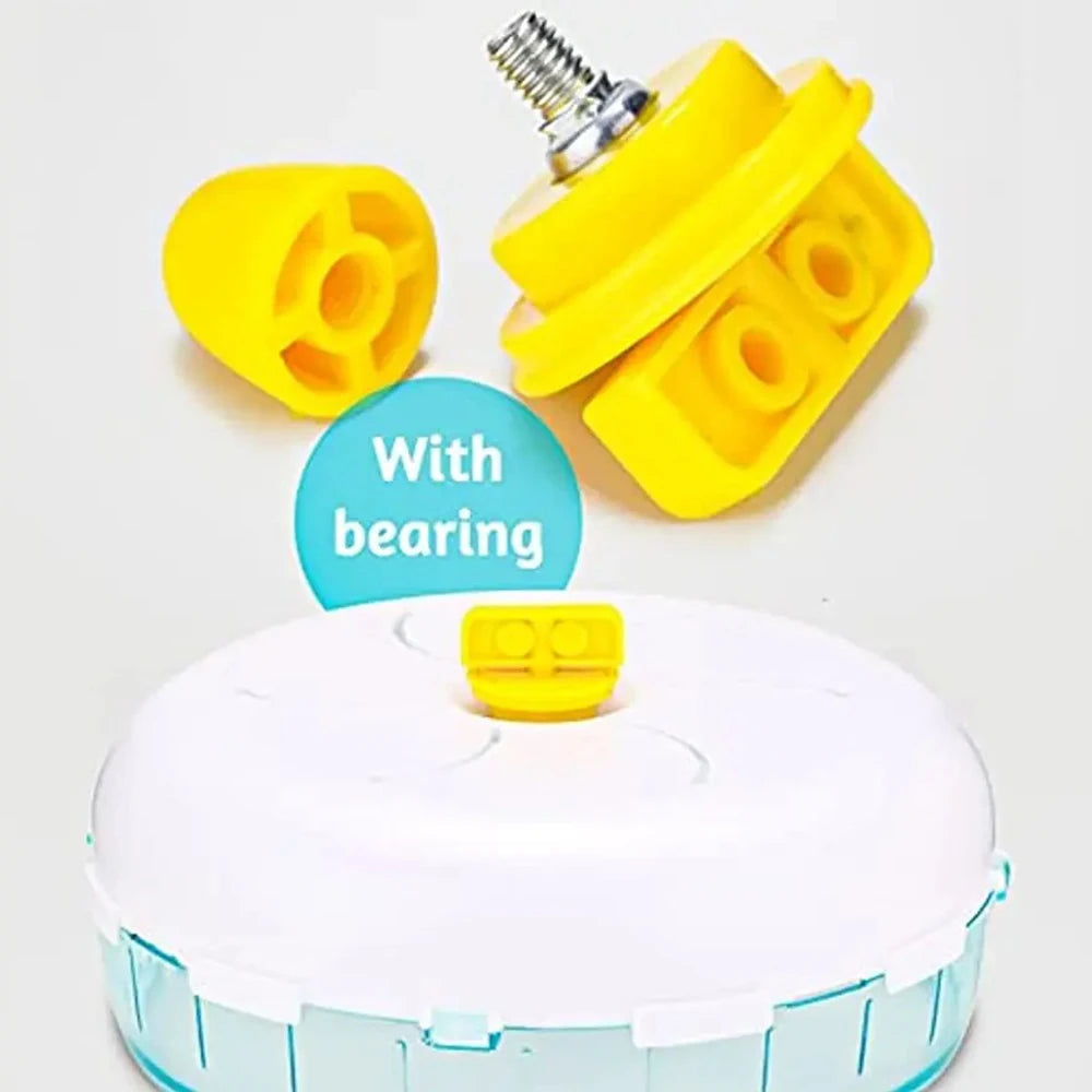 Silent Transparent Hamster Running Wheel Toy For Small Pets