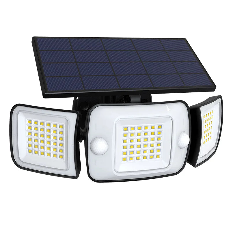 Intelamp Outdoor Solar Lights With Motion Sensor 1200LM IP65