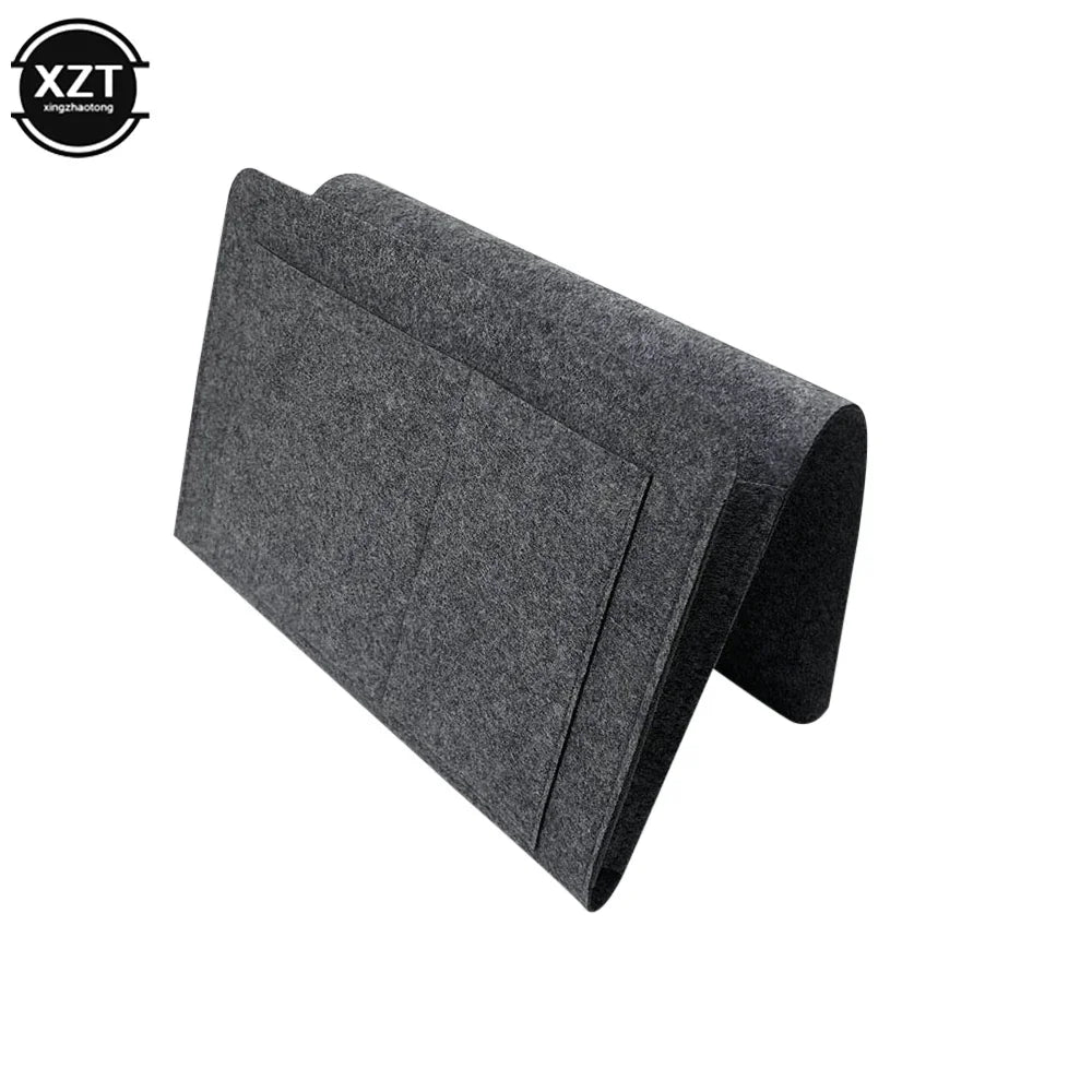 Felt Bedside Storage Organizer Pockets Hanging Bag