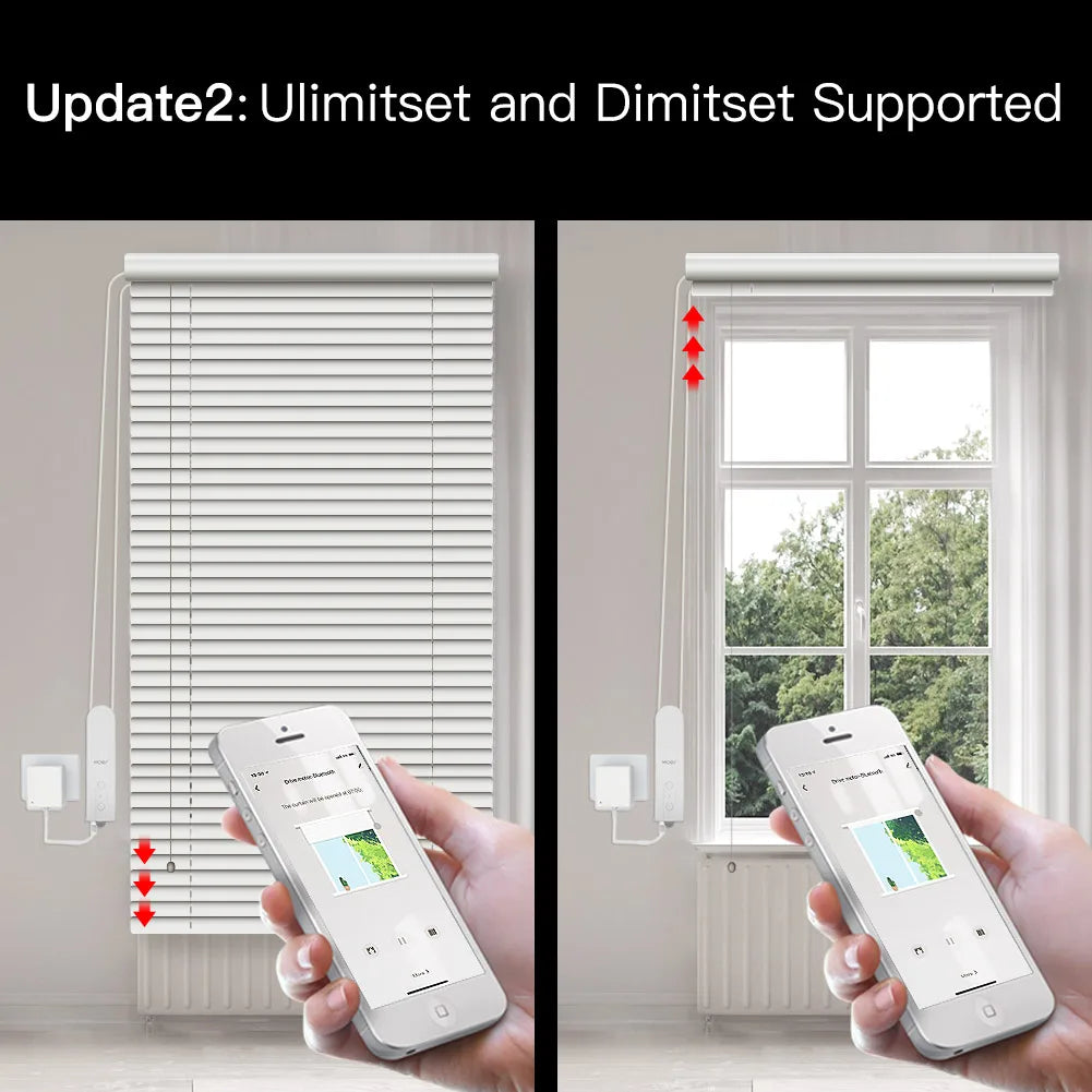 MOES ZigBee Motorized Roller Blinds Hub Alexa Tuya