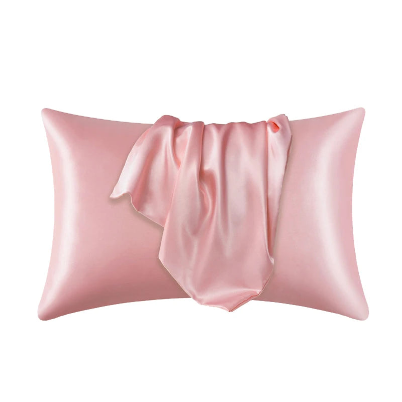 Silky Satin Pillowcase For Hair And Skin Care, Pillow Cover