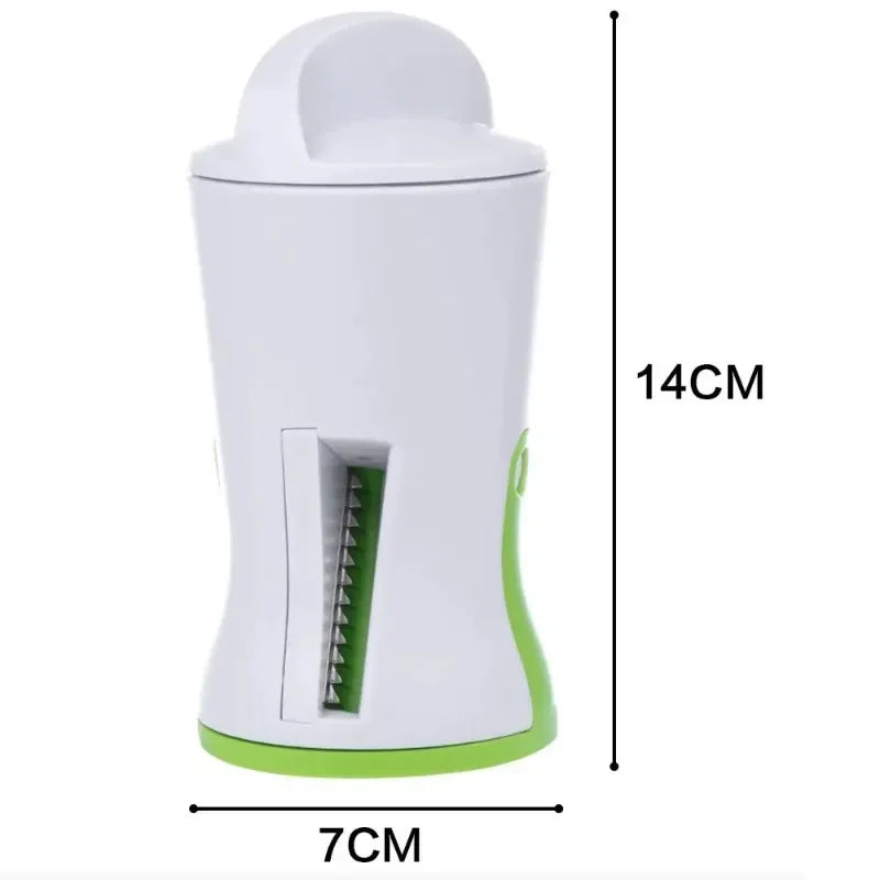 Vegetable Spiralizer And Slicer With Stainless Steel Blades