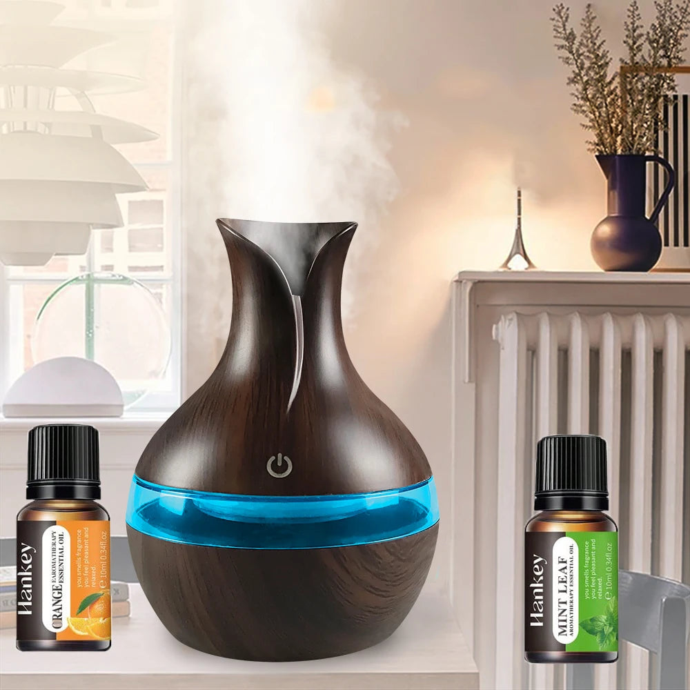 Miflame USB Aromatherapy Diffuser Humidifier For Desktop Use With Oils