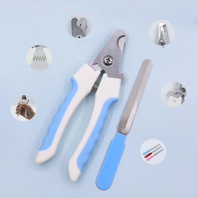 Stainless Steel Pet Nail Clippers For Dogs And Cats