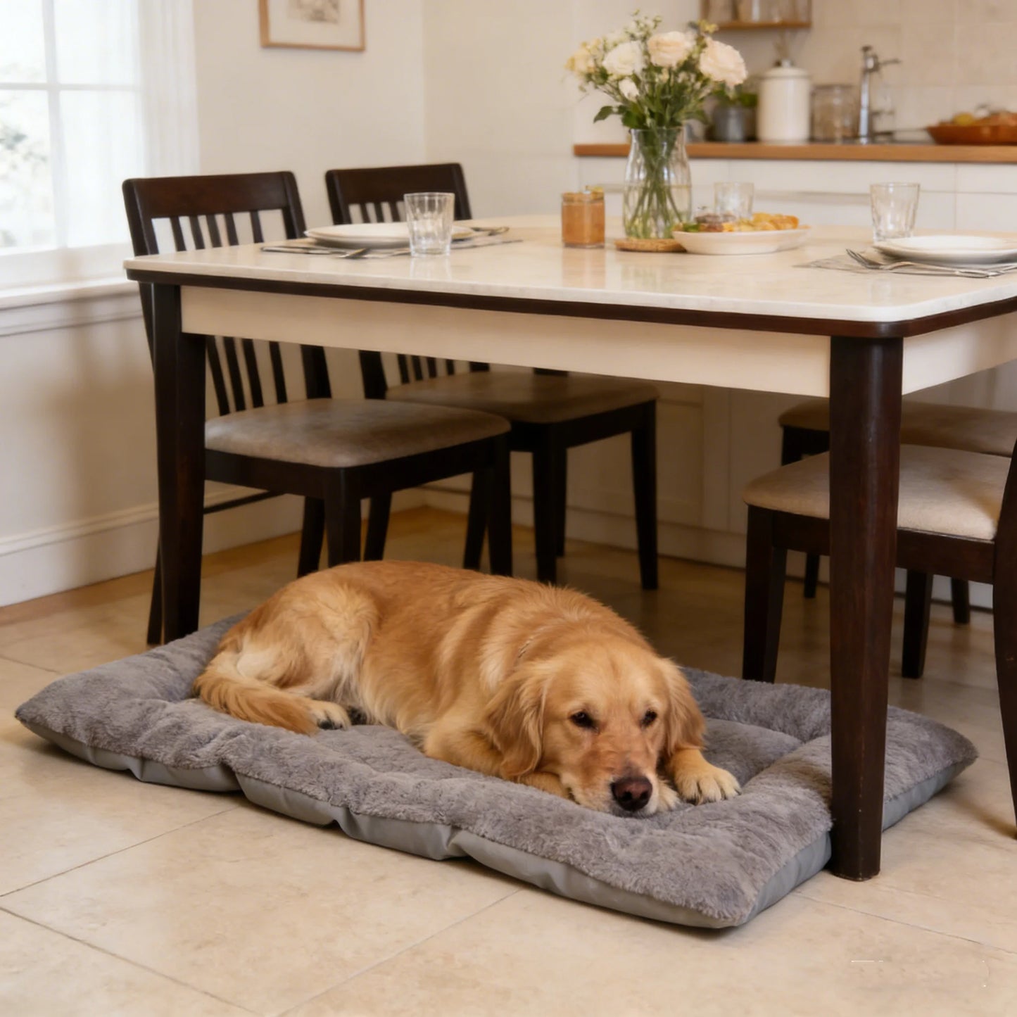Booteely Extra Large Plush Dog Bed Cushion For Dogs