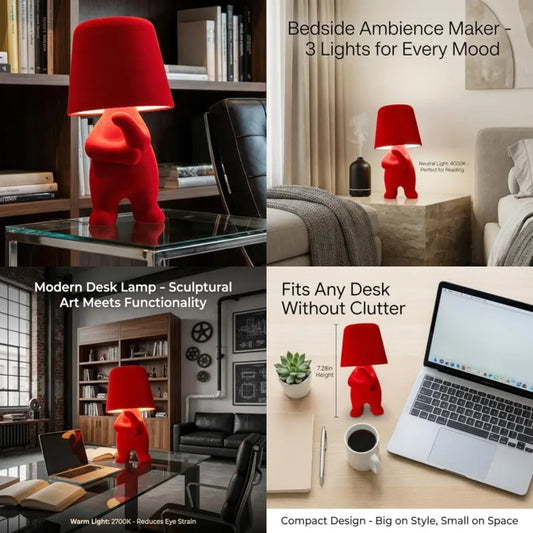 Bedside Touch Control LED Table Lamp With USB Port, Dimmable
