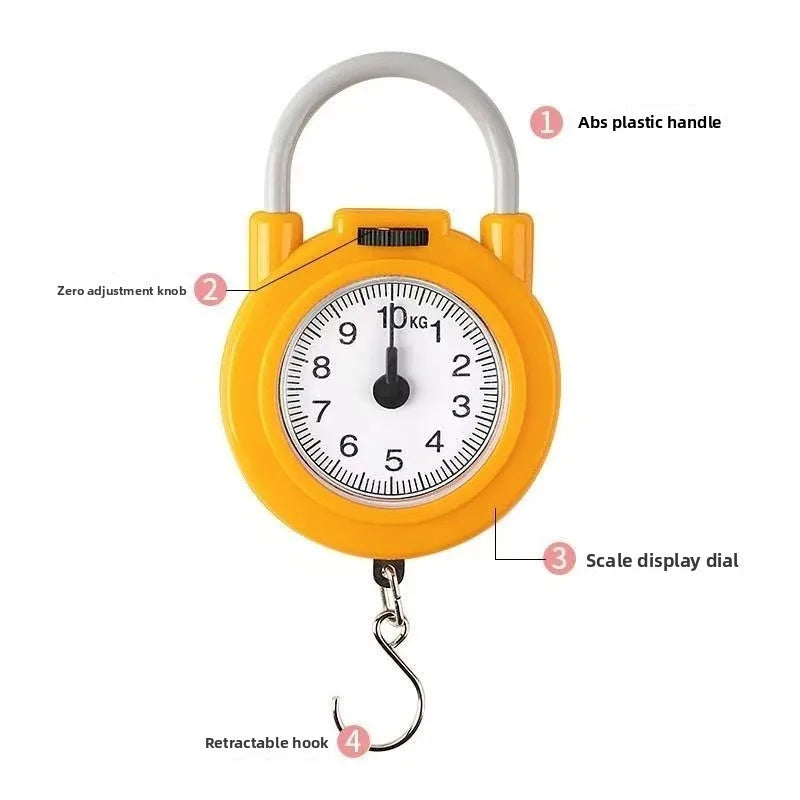 10kg Portable Hanging Scale For Kitchen And Luggage High Precision