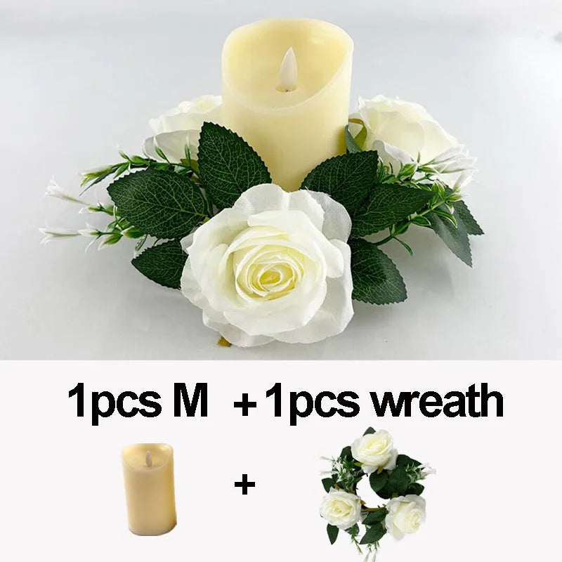 Moving Wick LED Candle With Dancing Flame Safe For Kids