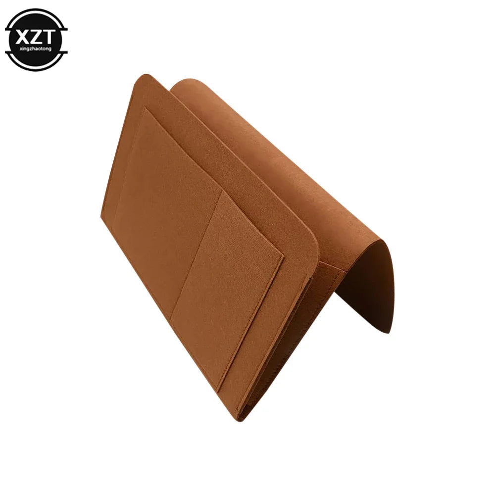 Felt Bedside Storage Organizer Pockets Hanging Bag