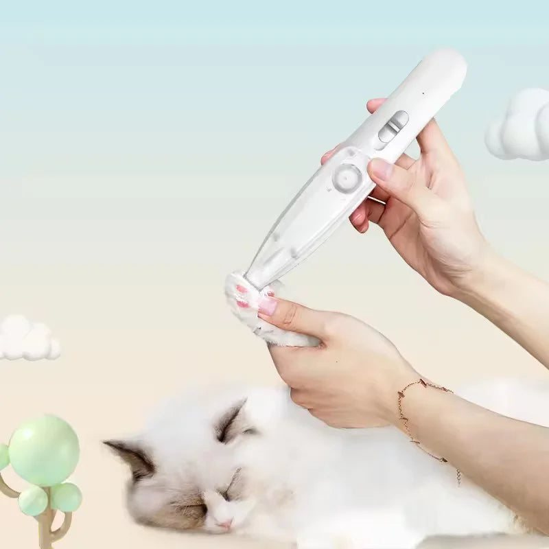 2-In-1 Pet Hair Suction Shaver for Dogs and Cats Rechargeable