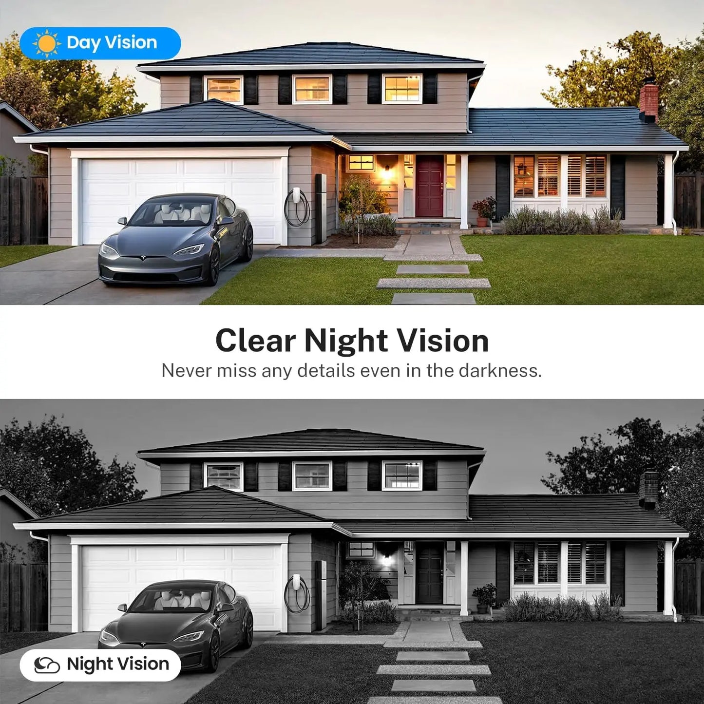 Wireless Video Doorbell With Two Way Audio And Motion Detection