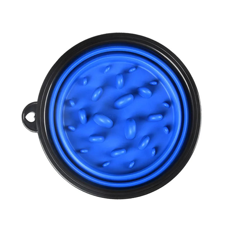 XLeiPet Foldable Travel Dog Bowl Portable Pet Feeder