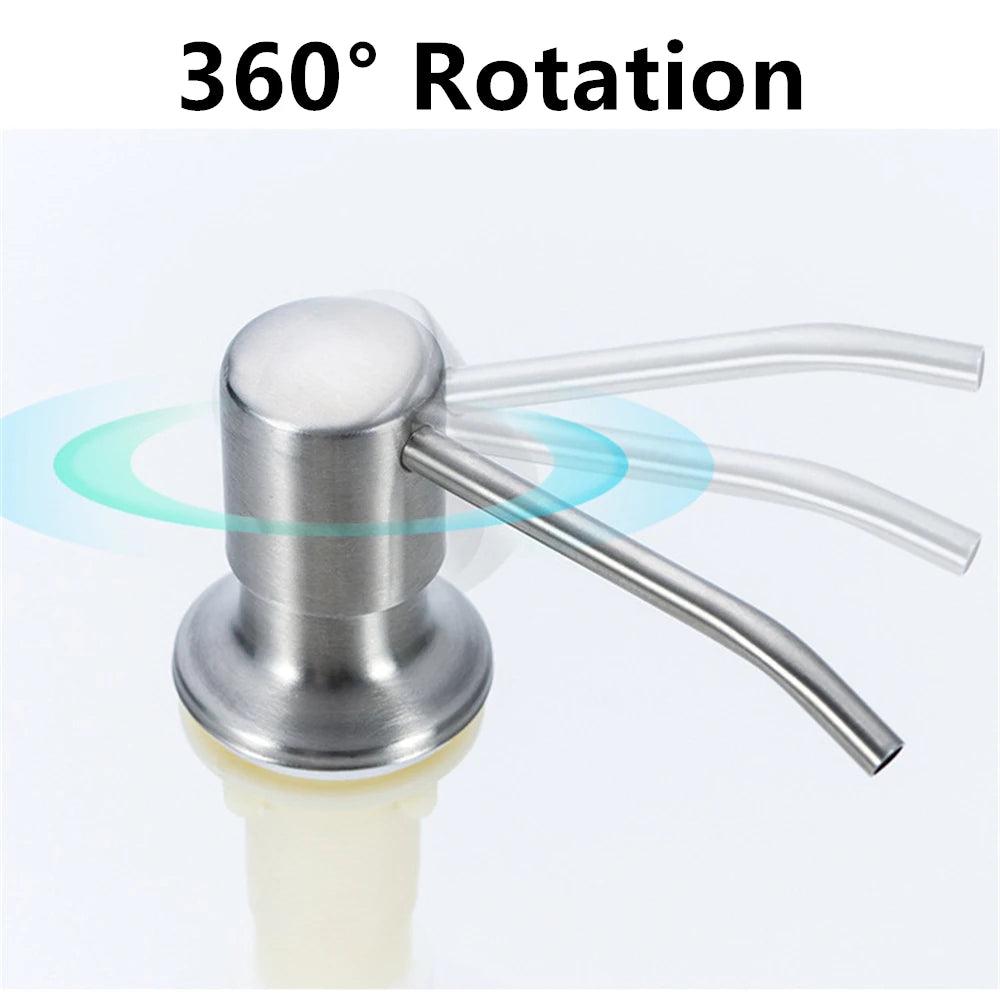 Automatic Liquid Soap Dispenser Metal Pump For Kitchen And Bathroom