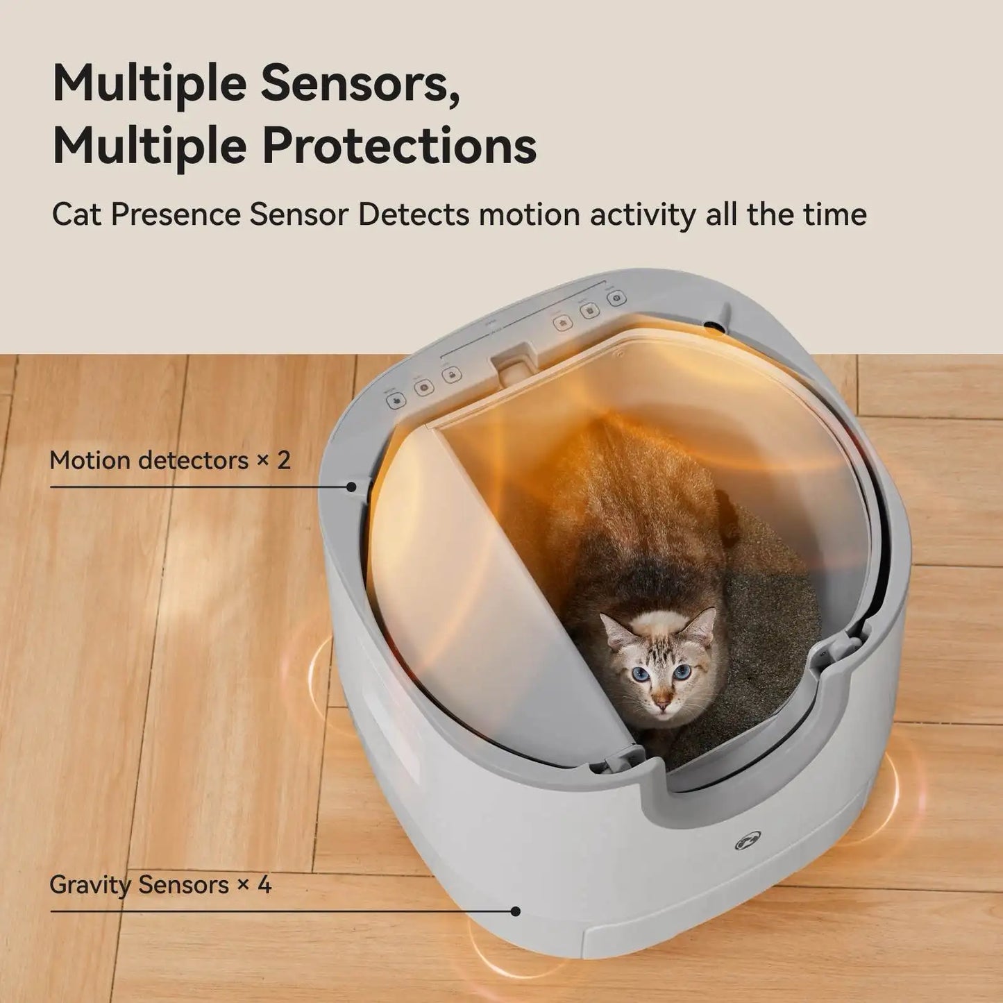 Furoomate Automatic Self-Cleaning Cat Litter Box For Homes