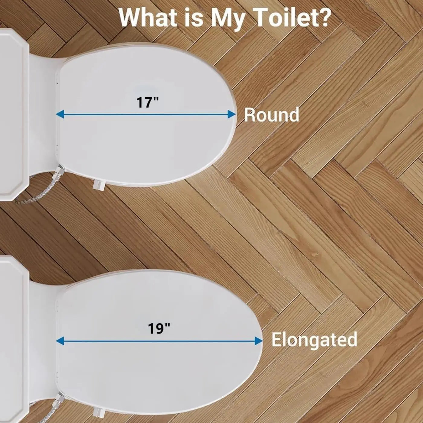 TWISTER.CK Premium Non-Electric Round Bidet Toilet Seat With Dual Nozzle