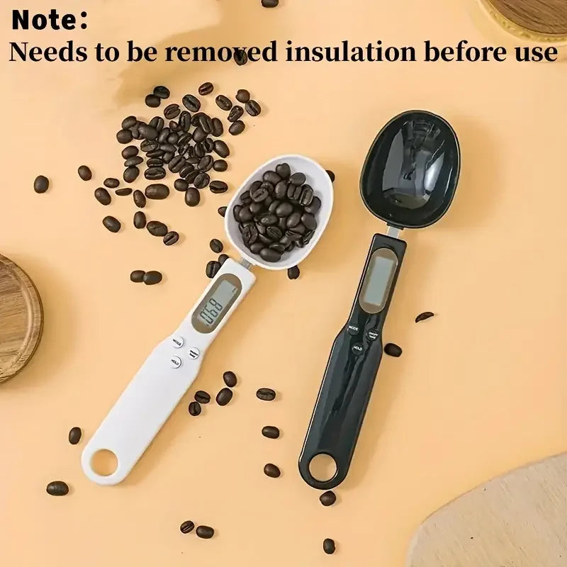 Mini Spoon Scale Digital Kitchen Scale 0.1 To 500 G LCD Display