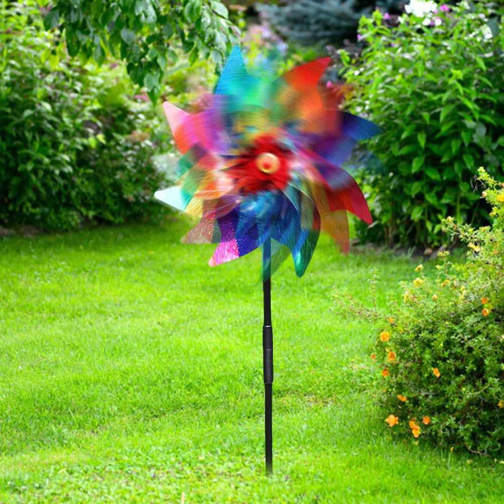 APWIKOGER Reflective Windmill Bird Repeller For Outdoor Garden