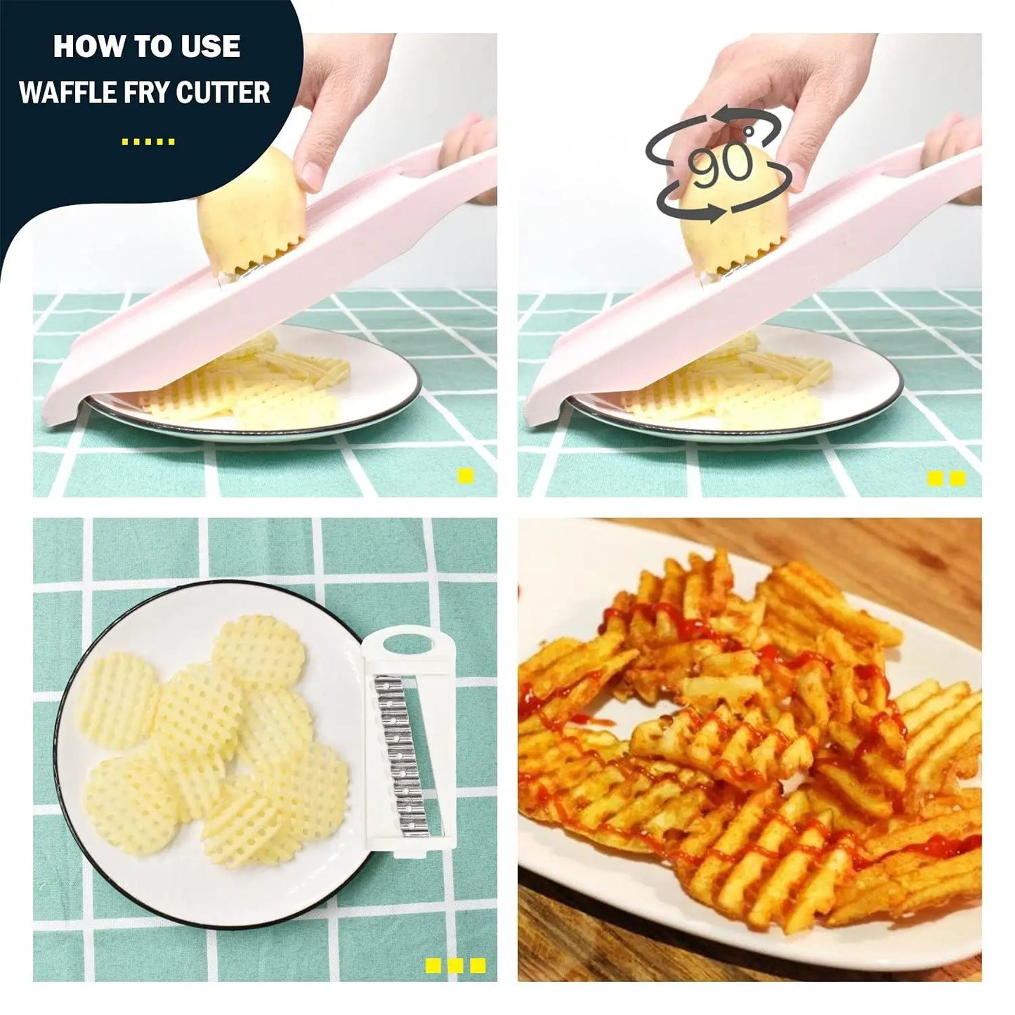 Mandoline Slicer 5 In 1 Vegetable Cutter And Grater