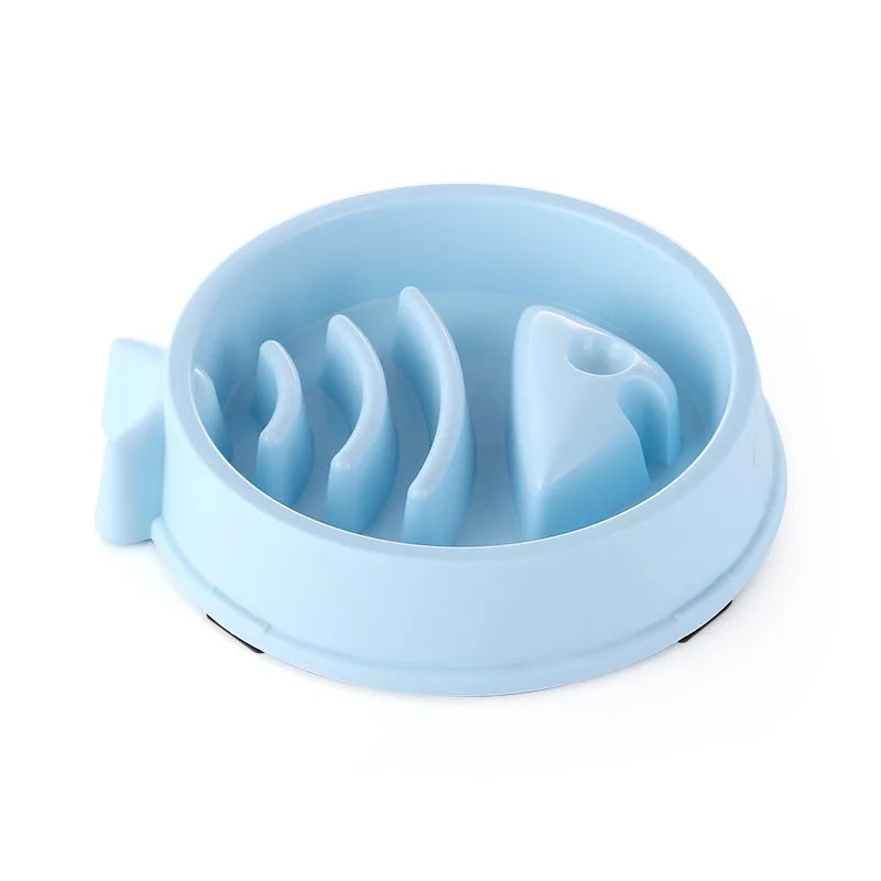 Anti Choking Slow Feeder Pet Bowl With Non Slip Maze