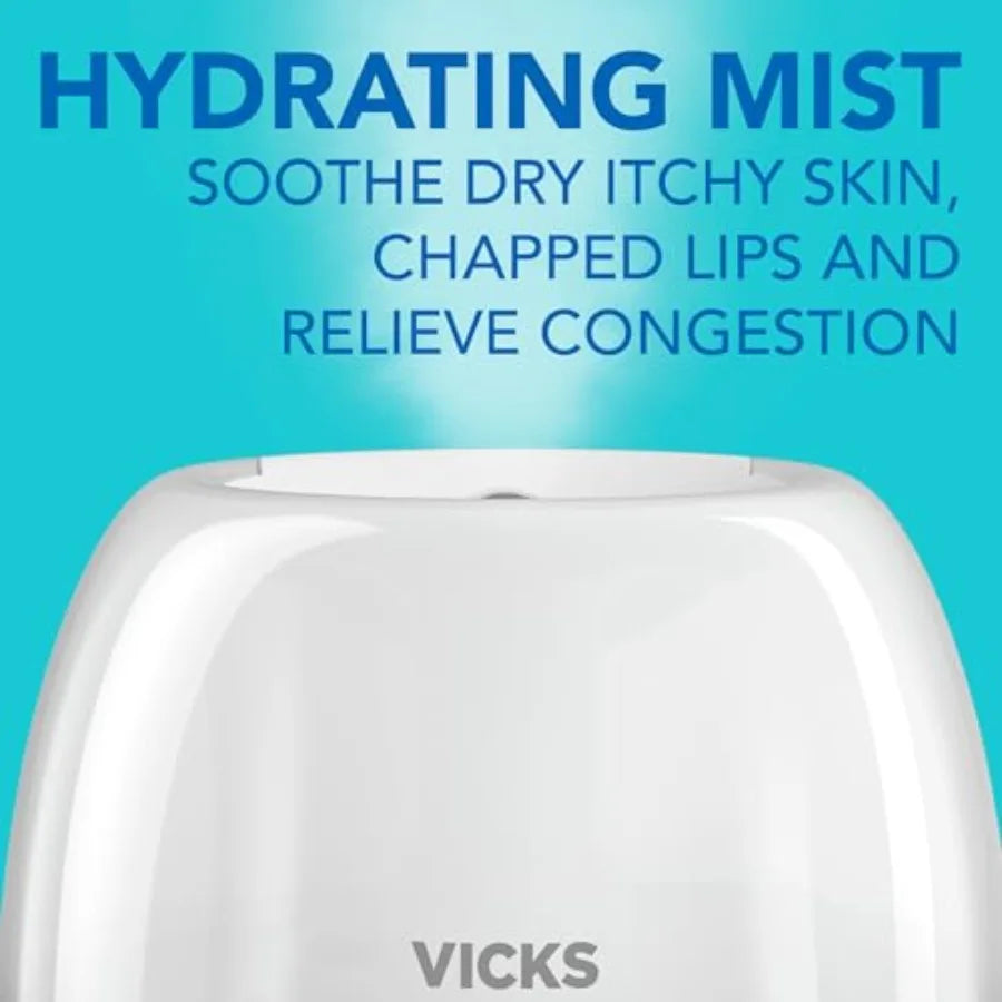 3-In-1 Cool Mist Humidifier With Night Light Diffuser