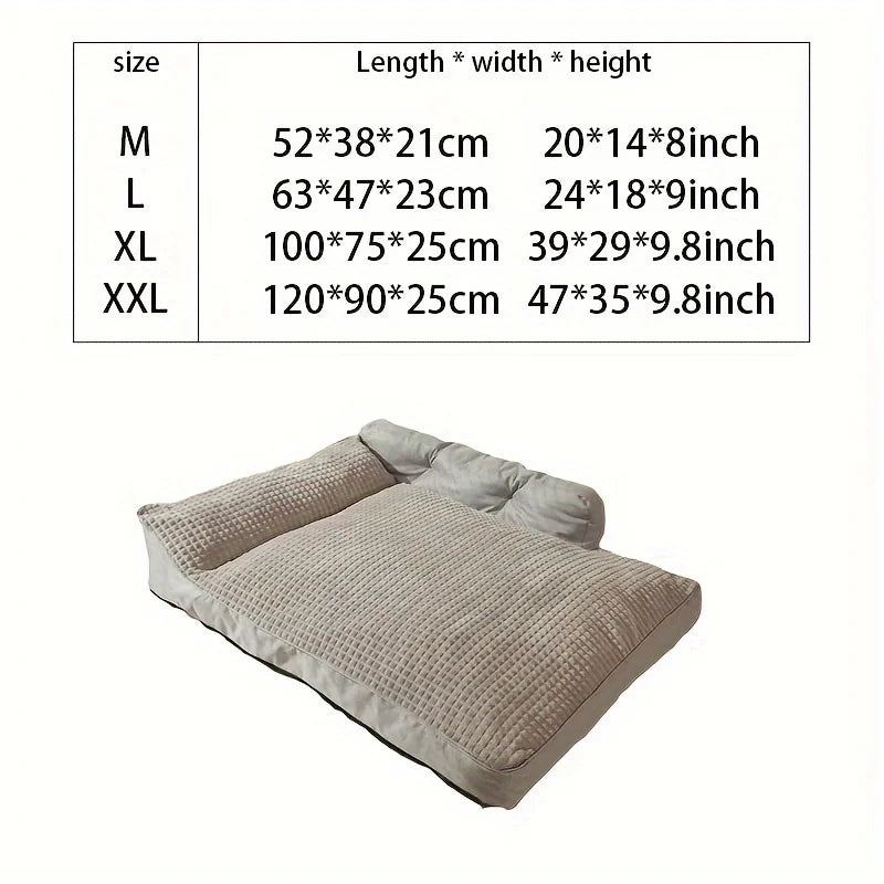 Cat Bed Pet Bed Non Slip Warm Soft Orthopedic Cushion