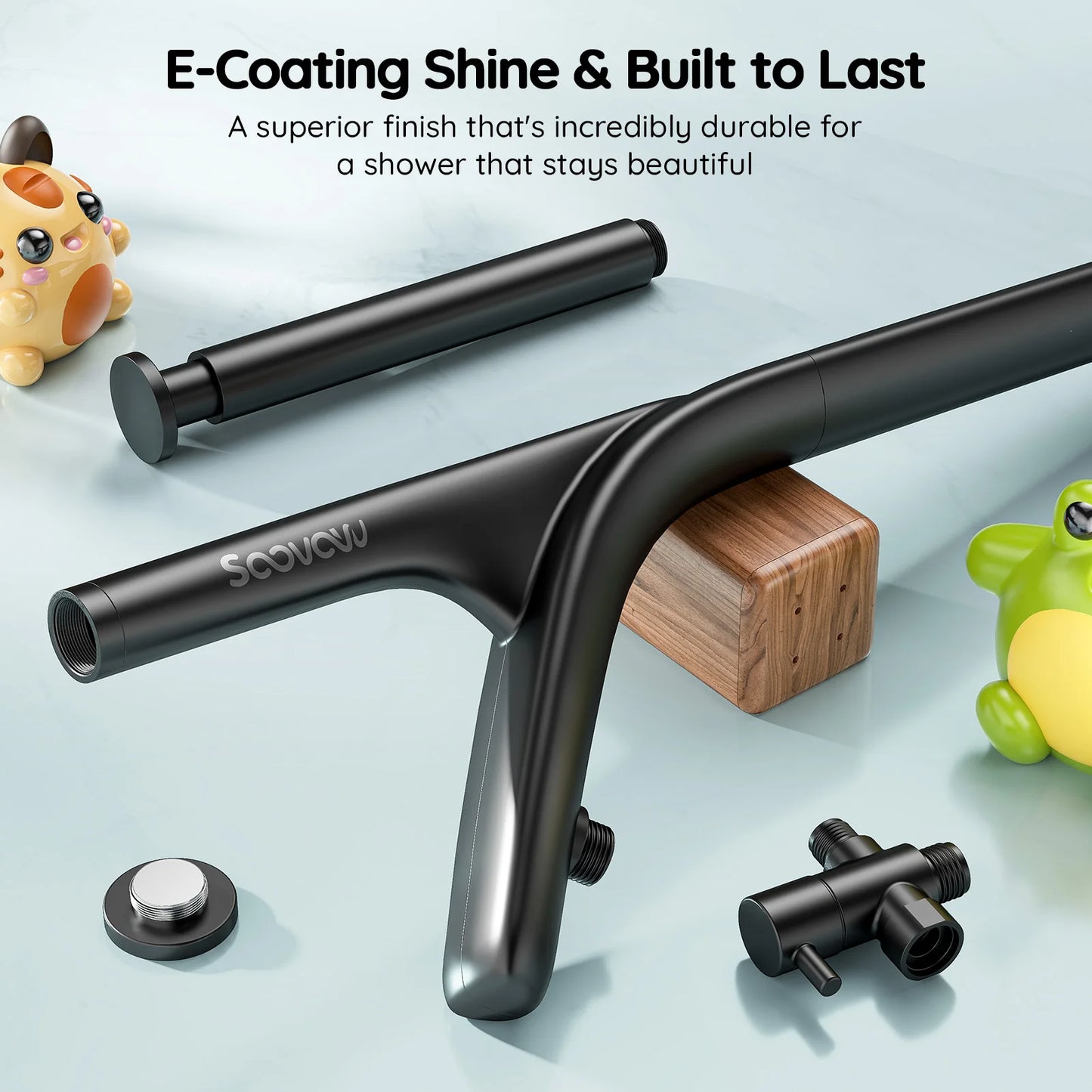 Tandem Shower Head For Couples Dual Shower Head System