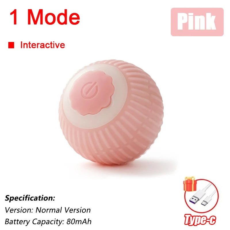 Cat Interactive Ball Toy Automatic Rolling Ball Pet Training Device